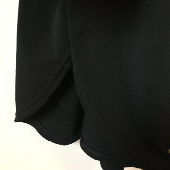 Green Envelope USA Made Witchy Black Bell Sleeve Top - Picture 6 of 16